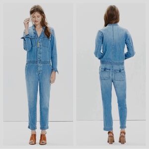 Madewell Denim Riveter Jumpsuit